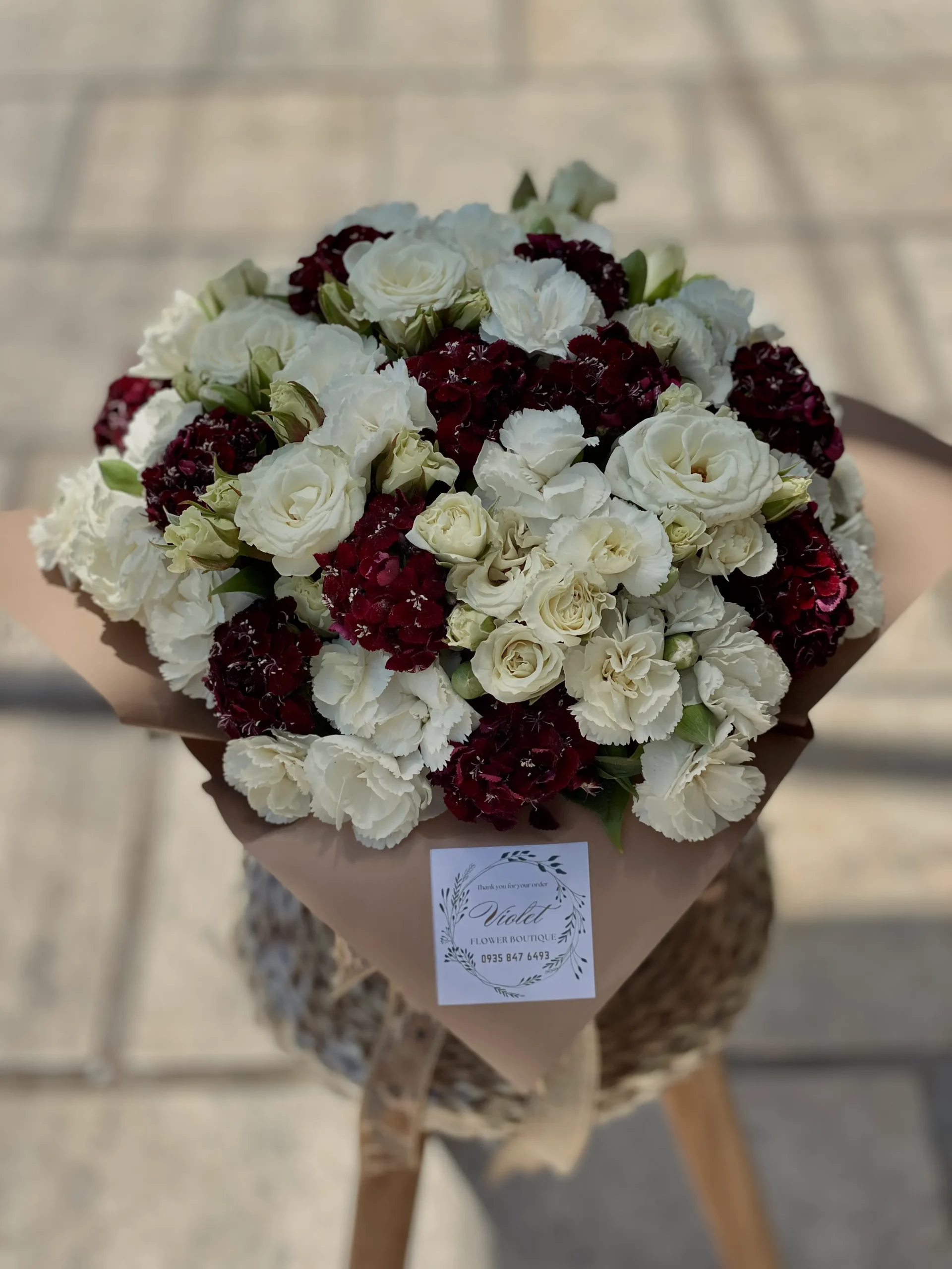 تصویر شاخص جار گل طبیعی مدل میخک