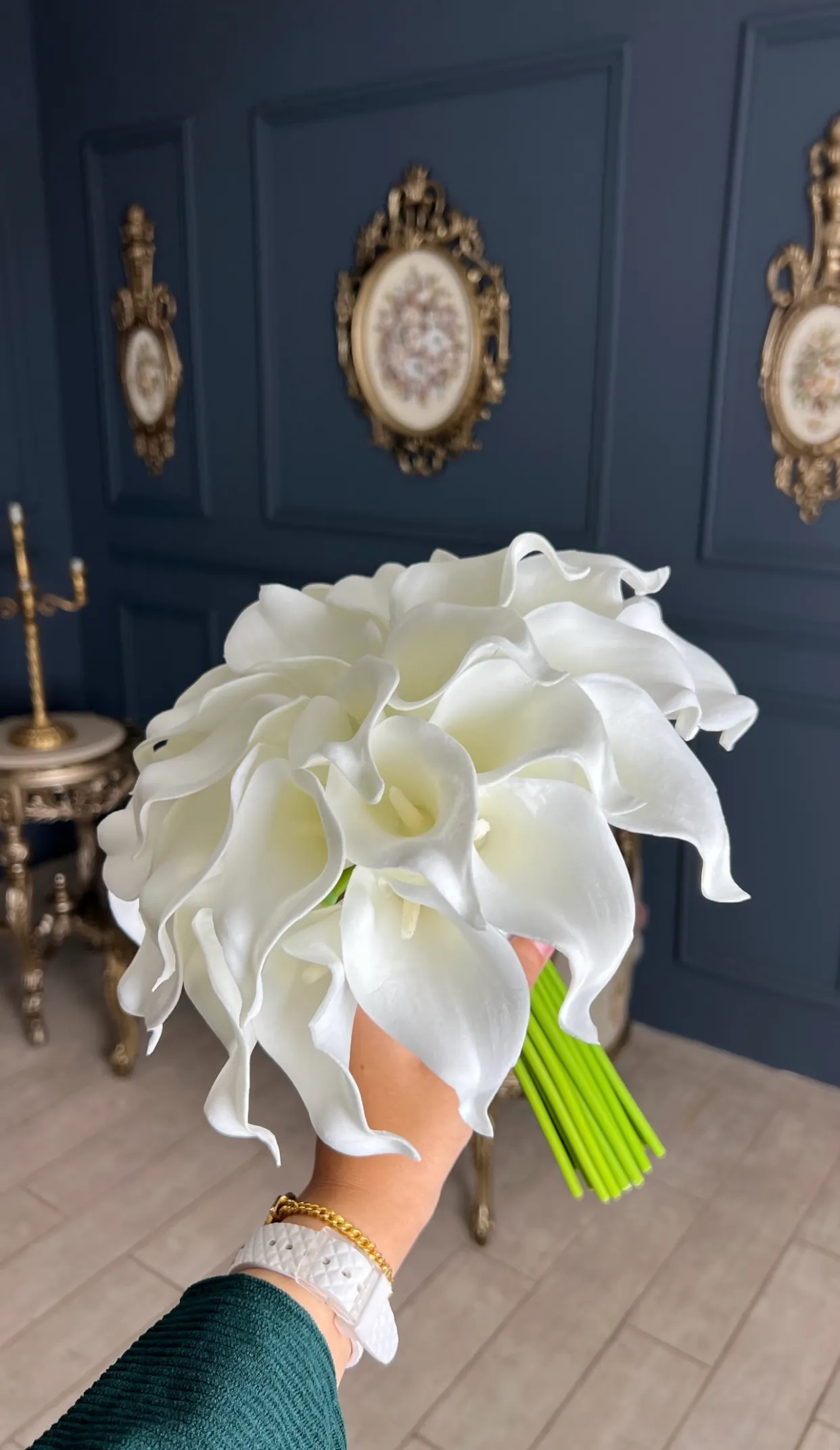 تصویر شاخص دسته گل عروس مدل یافا عربی